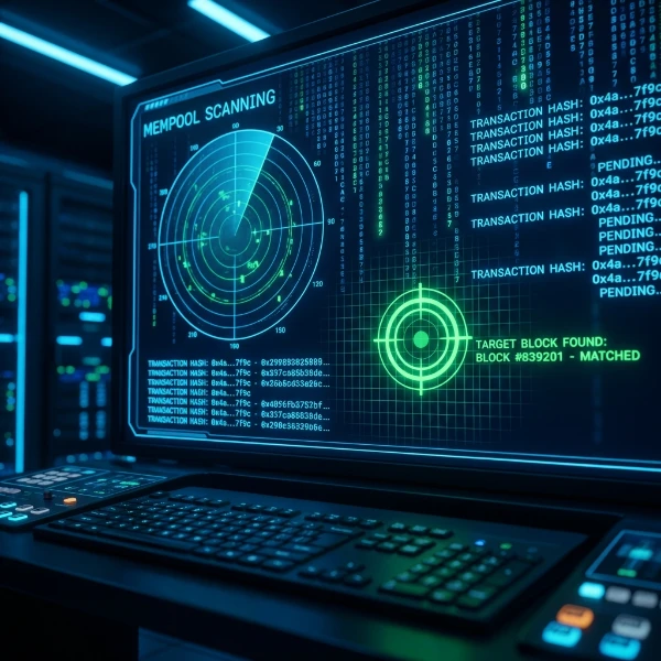 Mempool scanning and latency
